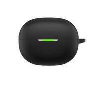 pour SHOKZ OpenDots Air Étui de Protection en Silicone, Boîtier à Couverture Complète Antichoc et Anti-Poussière, Protecteur de Coque Souple Solide pour Écouteurs OpenDots Air. (Noir)