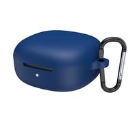 pour SHOKZ OpenDots One Étui Housse,Écouteurs Anti-Rayures Antichoc Housse de Protection Housse en Silicone Souple avec Mousqueton pour SHOKZ Open Dots One (Gris) (Bleu Nuit)