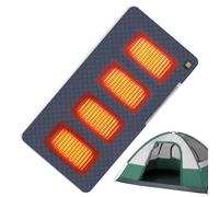 pour siège chauffant: électrique portable sans fil, réchauffeur thermique à trois niveaux | Tapis de confort isolé avec paysage de détente en plein air Design économe en énergie