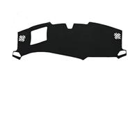 pour Silverado EV pour GMC Sierra 2023 2024 2025-présent Tapis De Protection pour Tableau Bord Pare-Soleil Voiture Couverture De Tableau(Left Hand Black)