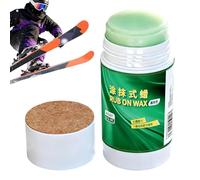 pour Ski Frottant - 75 Grammes Outil De Conditions De Vitesse avec Applicateur en - pour Augmentation De La Vitesse - pour Sports d'hiver Intérieur et Extérieur Maison Neige Snowboard Ski Voyage