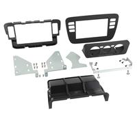 Kit Facade autoradio 2DIN pour Seat Mii Skoda Citigo VW Up ap11 - Noir vide poche Clim manuelle ADNAuto