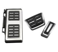 Pour Skoda Pour KAMIQ Pour Combi Pour SCALA Pour Octavia Pour Rapid Pour Superb Pour Karoq Pour Kodiaq LHD AT MT Pédales Voiture Couvercle Pédale Pédales voiture repose-pieds(Full AT 3 Pcs)