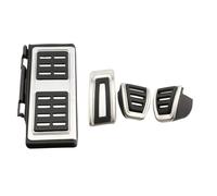 Pour Skoda pour Kodiaq pour Rapid pour Octavia 5E 5F pour A7 2014-2023 en acier inoxydable Pédales de voiture Pédales de pédale de pédale de pédale de pédale Pad (MT sans repos)
