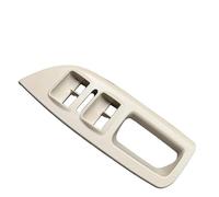 Pour Skoda Pour Octavia 2 A5 1Z1867171B 1Z1867175C X1/x2 Support Poignée Porte Intérieure Bouton Commutation Lève-vitre Garniture Poignée Intérieure Porte(1Z1867171-Beige)