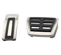 Pour Skoda Pour Octavia A7 Pour VW Pour Golf 7 8 Voiture Sport Frein À Carburant Couvercle De Pédale Morte Ensemble Plaquettes Pédales voiture repose-pieds(AT 2 pcs)
