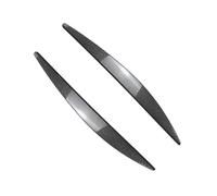 Pour Skoda Pour Octavia MK3 2015 2016 2017 Fibre De Carbone Couleur Voiture Avant Phare Couverture Phare Lampe Paupière Sourcil Garniture Couvercle Phare Voiture