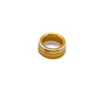 Pour Skoda Pour Octavia Pour Rapid Pour Kamik Pour Kodiaq Pour Kolok Refit Cache Bague Décorative Du Bouton Réglage Du Rétroviseur(Or)