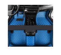 pour Skoda pour Superb 3 2016 2017 2018 2019 2020 2021 Tapis De Sol De Voiture en Cuir sur Mesure Tapis Tapis Coussinets De Pied(Blue,LHD)