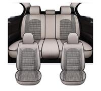 Pour Skoda Pour Superb 3 Pour Yeti Pour Rapid Pour Octavia A7 A5 Housse De Siège De Voiture Coussin Café/noir/Beige/gris Housses de siège(Full Set-Beige)