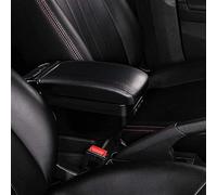 pour Skoda pour Yeti pour Octavia A5 MK2 2005-2012 Boîte D'accoudoir Double Couche en Cuir PU Console De Rangement Cendrier U-SB