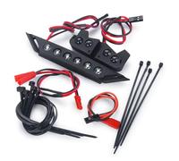 Pour Slash Pour Vxl XL-5 1/10 Phares Feu Arrière Groupe RC Pour Circuit Court Camion Améliorations Accessoires Projecteurs RC