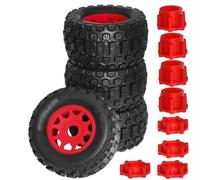 pour Sledge pour Arrma pour Kraton pour Outcast pour Tamiya pour HSP 1/7 1/8 4 Pneus 175 Mm Monster Truck Acrobatique avec Hexagone Roue 17 Mm Voiture RC Accessoires RC