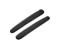 pour Smart 453 et Fortwo : Protections de poignées de portières (Logo Carbone).