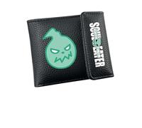 pour So-UL Eat-ER Portefeuille Bi-Fold, Porte Cartes de Credit en Cuir PU Animé, Cadeau d'anniversaire Garçon, Portefeuille(A4)