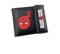 pour So-UL Eat-ER Portefeuille Bi-Fold, Porte Cartes de Credit en Cuir PU Animé, Cadeau d'anniversaire Garçon, Portefeuille(A6)