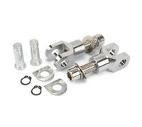 Pour Softail FXST Low Rider Super Glide FXR FX Support De Repose-pieds De Moto Supports De Repose-pieds Kit De Matériel De Chape 29mm Chrome(Chrome)