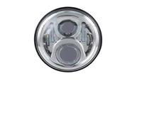 Pour Softail Pour Café Pour Racer Pour Chopper Pour Wrangler Pour Suzuki Pour VAZ 2101 1PCS 7inch Led Phare(60W silver B)