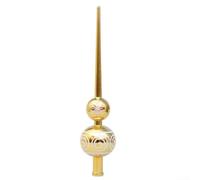 pour sommet pour arbre Noël Courge Étoile 28cm Léger Plastique Réutilisable | Installation pour facile avec base creuse Convient à pour intérieur extérieur Dimension compacte 28x6cm pour un rangement