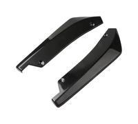 Pour Sonata Pour Verna Pour Solaris Pour Elantra Pour Camry Diffuseur Séparateur Parechocs Universel Spoiler Décoratif Aileron Autocollant Ailerons(Gloss Black)