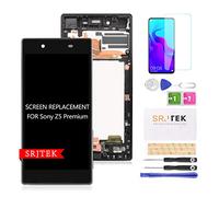 Pour Sony Xperia Z5 Premium écran lcd,Pour Sony Xperia Z5 Premium E6653 E6603 TFT LCD écran,Z5 affichage LCD écran tactile numériseur verre capteur pièces de rechange réparation(Noir avec cadre)