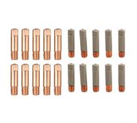 Pour soudage mig pour embouts de contact 0,8 mm 0,9 mm cuivre anti-adhésif | Lot mixte de 0,8 mm/0,9 mm, alliage de cuivre, revêtement antiadhésif, réduit les éclaboussures, pour filetage M6