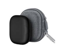 pour Soundcore Aerofit Pro Mini Sac de Rangement Portable en EVA, Étui de Protection Résistant Aux Chocs, Anti-Écrasement et à l'eau, Sac de Voyage pour Écouteurs Aerofit Pro avec Boucle (Gris)