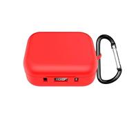 pour Soundcore P41i Étui de Protection en Silicone pour Écouteurs, Housse Antichoc et Anti-Impact, Coque Souple Antidérapante Portable pour Écouteurs P41i (Rouge)