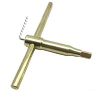 pour Sourcing Map Clé à mandrin de tour 10 mm, 12 mm, 14 mm, outils de mandrin avec poignée de mandrin en forme de T 40 cr trempe (10 mm)