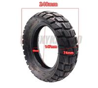 Pour Speedual Grace Zero 10x Kugoo M4 Pro Pneu 10x3 Pouces Tout-Terrain Intérieur Pneu Extérieur 255x80 Pneu Scooter Électrique 80/65-6 10x2.50