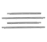 Pour Spirior Pour Accord Pour Acura TSX 2009-2014 4 Joints D'étanchéité En Caoutchouc Pour Vitres Extérieures De Voiture Étanches Protection Portiere Voiture Joint D'étanchéité