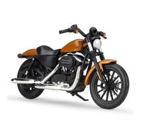 pour Sportster Iron Tough Guy 883 2015 2014 Modèle De Moto Jouet Fini Cadeau Collection Accessoires 1:18