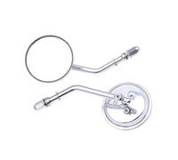 Pour Sportster Pour Dyna XL883 1200 Pour Bobber Pour Chopper 2 Pièces 8mm Noir Rond Moto Rétroviseurs Latéraux Rétroviseurs Moto Guidon