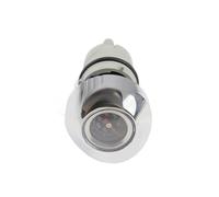 pour Sportster pour XL 883 1200 C/L/N/R/XS 2004-19 pour XL1200T Moto Réservoir Carburant Jauge Température D'huile Jauge Température Compteur Bouchon Thermomètre(White)