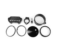 Pour Sportster XL 1995-2015 Pour Dyna Pour Models 1993-2005 Couvercle Latéral Moteur Support Montage Relocalisation Compteur Vitesse Indicateur Serrage Guidon Boîtier Tableau Bord