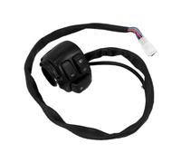 Pour Sportster XL 1996-2013 Pour Sportster XR 2008-2013 Pour Dyna 1996-2011 Commutateur De Clignotants Pour Guidon De Moto 25 Mm Noir Démarrage Moto Interrupteur