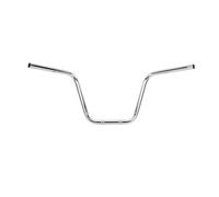 Pour Sportster XL883 XL1200 X48 Pour Dyna Pour Road Pour King Pour Heritage Guidons De Moto Surélevés De 22 Mm Et 25 Mm Guidon De Moto(25mm Silver)