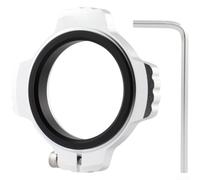 Pour SRAM pour entretoise de manivelle DUB avec options d'épaisseur constante de 7,4 mm ou 11,7 mm pour un dégagement de l'interface de manivelle réglable (A-Argent)