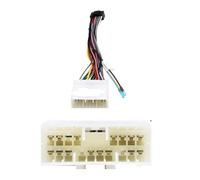 pour SsangYong pour Actyon pour Kyron 2005-2011 2 Din Radio DVD Facia Cadre Bélière Tableau Bord Fil Câble Harnais Connecteur Adaptateur(Low-End Cable A)