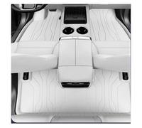 pour SsangYong pour Kyron 2005-2019 pour Président pour Korando pour Actyon Tapis De Sol Voiture Personnalisé Couverture Complète Tapis Auto(Beige White 3 PCS)