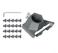 Pour Starlink pour Mini et pour Gen 3 Support de montage Base pour installation verticale de tuyau rond de 32 mm à 62 mm de diamètre avec serre-câble intégré
