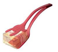 pour steak - Pince multifonctionnelle pour aliments à gâteau avec pince | Steak réversible avec poignée pratique | Accessoires pour viande, poisson, pain, hamburger,