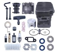 pour Stihl MS250 MS230 025 023 Kit de mise au point du moteur - 425 mm Cylindre Piston Axe Anneaux Clip Roulement Joint
