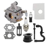 Pour STIHL Tronçonneuses MS180 017 018 MS170C MS180C 1130 120 0603 Et 124 0800 MS170 Moto Compatible Avec Les Carburateurs kit réparation membrane carburateur