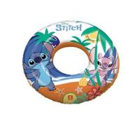 pour Stitch - bouee Gonflable Ronde 50 cm Enfant, Dessin Anime - Anneau Natation, Flotteur - Piscine et mer - Set Accessoire et 1 Carte
