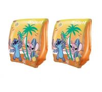 pour Stitch - brassards de Natation, Enfant 1-6 Ans / 11-30 kg - Jeu d'eau Piscine, Aide nage - Gonflable, Flotteur - Set Accessoire et Carte