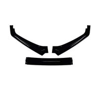 pour Subaru pour BRZ 2015 2013-2016 Noir Brillant Lèvre Pare Chocs Avant Voiture Kit Diffuseur Séparateur Inférieur Spoiler Protecteur Protection