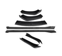pour Subaru pour Legacy 2010-2016 Voiture Fendeurs Pare-Chocs Avant Kit Carrosserie Becquet Jupes Latérales Extensions Arrière Wrap Angle Accessoires(Noir Mat)