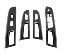 Pour Subaru Pour WRX STi 2015-2021 Garniture De Bouton De Commande De Lève-vitre D'accoudoir De Porte En Véritable Carbone HRQCTIM(LHD)