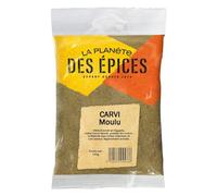Pour sublimer vos plats du quotidien, découvrez le Carvi Moulu LA PLANETE DES EPICES, sélectionné en Égypte, 100 g - Lot de 4